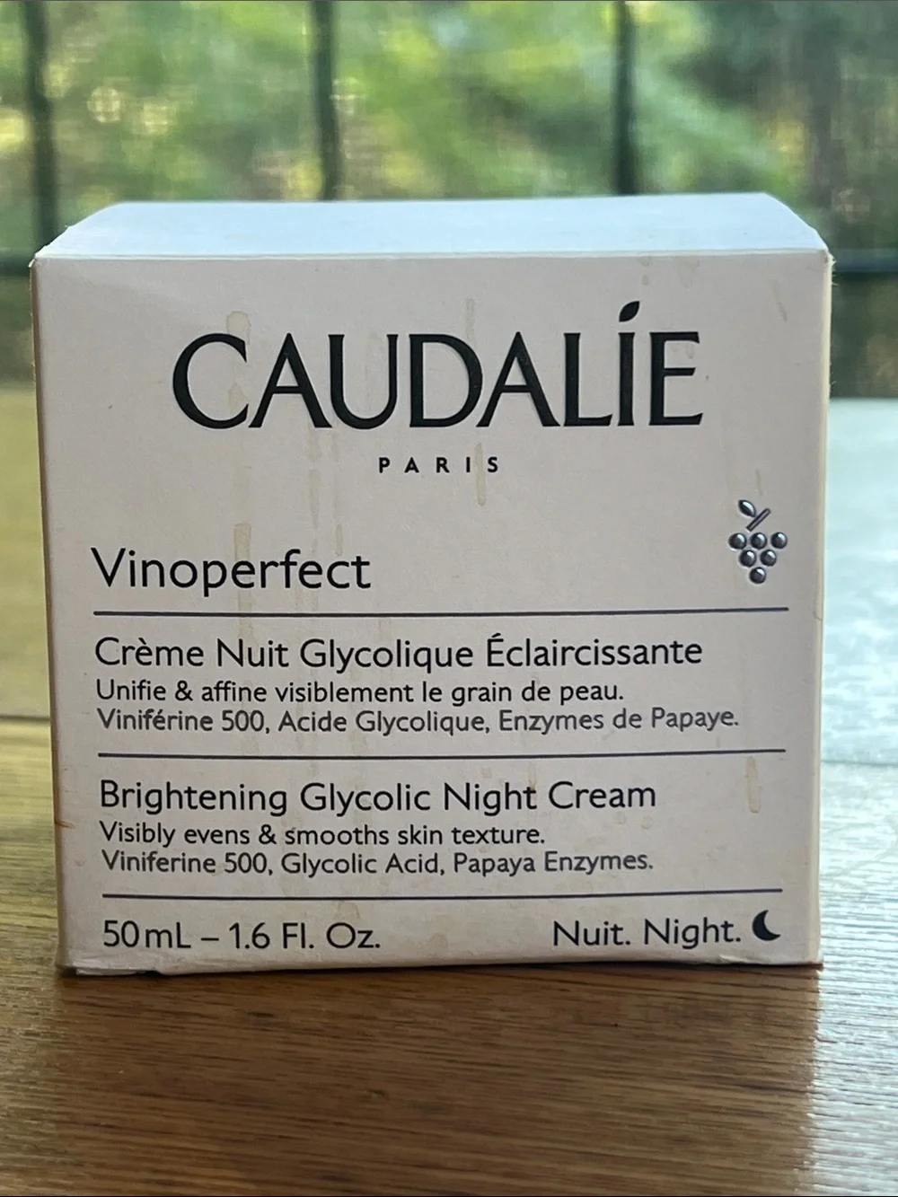 Caudalie Vinoperfect Night Glycolic Cream